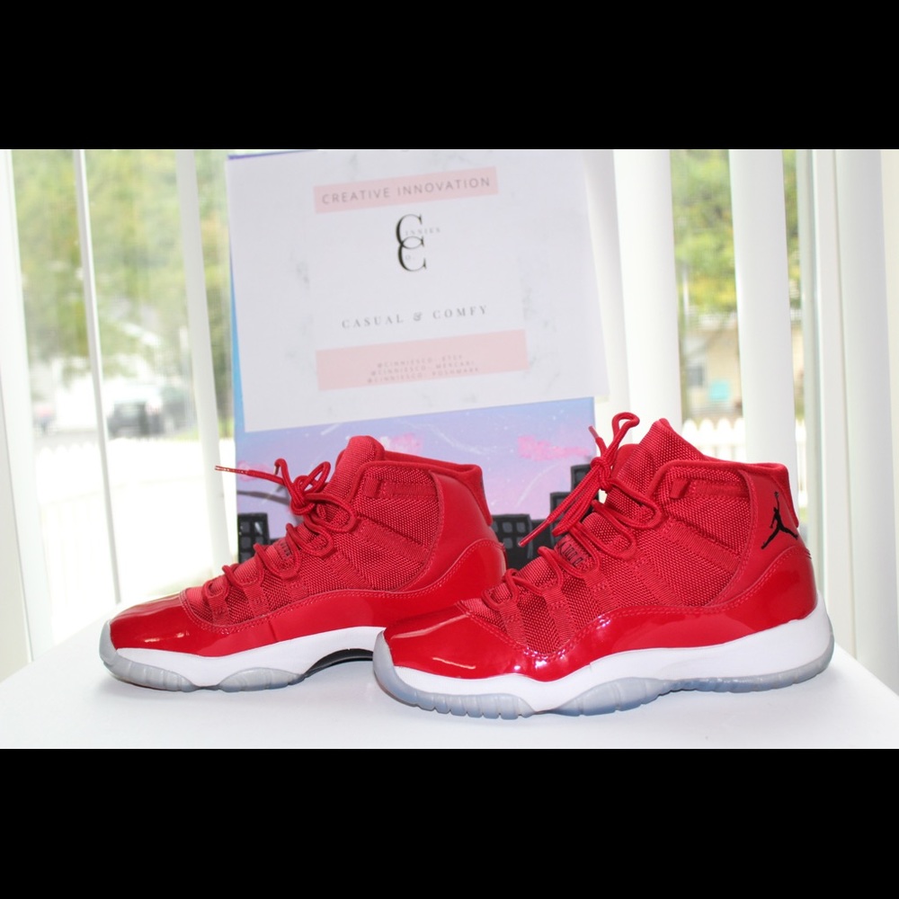 Nike “Gym Red” Jordan 11s